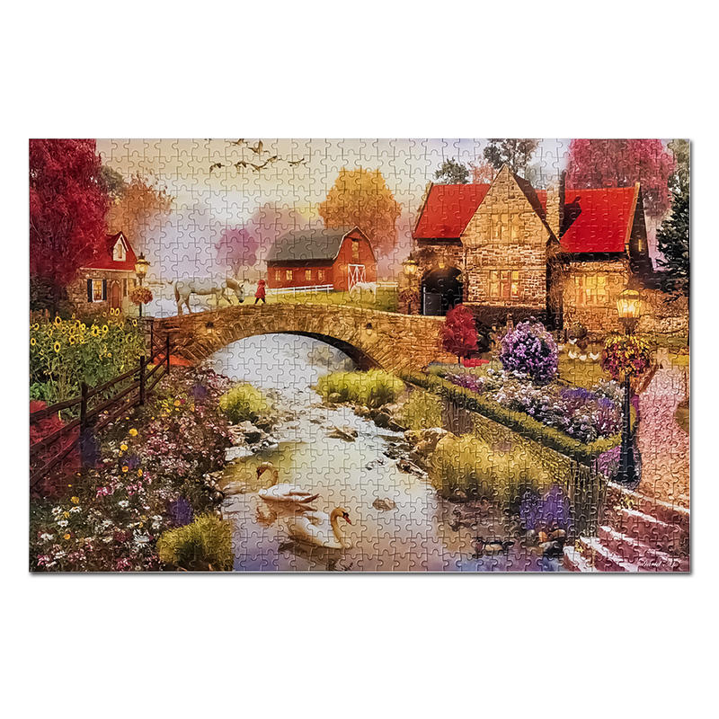 Jigsaw Custom Made 1000 Pcs Adult Game Jigsaw Puzzle