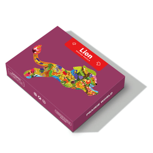 Wholesale Children Games Personalized Custom Paper 50 80 100 150 180 200 Pieces Jigsaw Puzzles