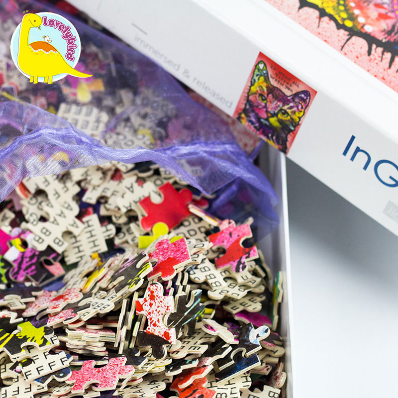 Factory Hot Sale 1000pc Wooden Puzzle for Adult