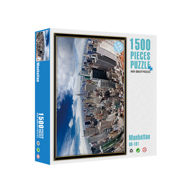 Personalized Sublimation Custom Jigsaw Puzzle New Arrivals 1500 Pieces Jigsaw Puzzles for Adult