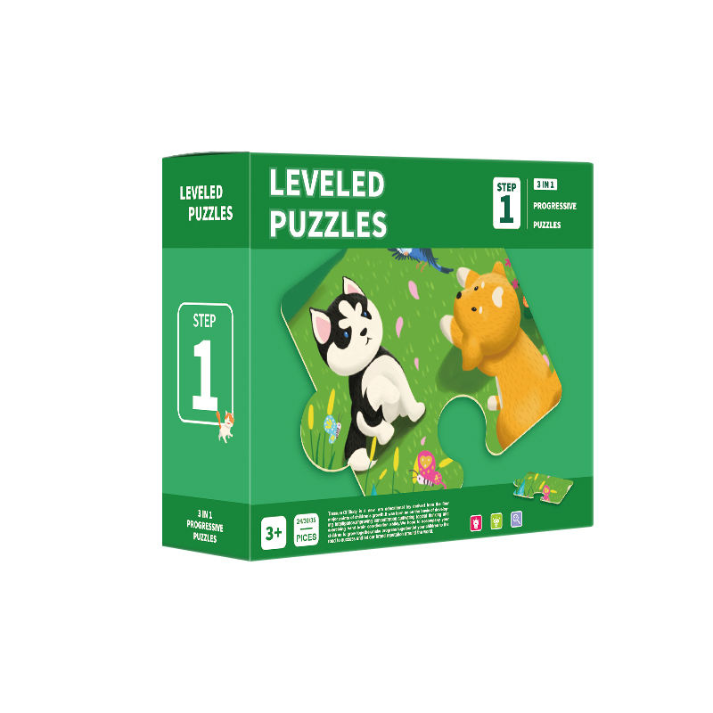 Outdoor Activities Sixth Levels Puzzles Child Educational Toys Paper Different Stages Jigsaw Puzzles for Kids