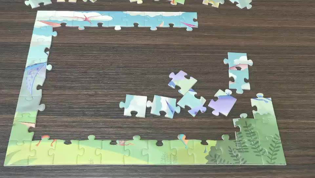 Wholesale New Children Preschool Educational Toys Paper Jigsaw Puzzles For Childhood
