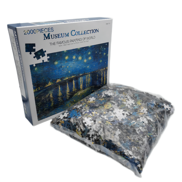 Custom Paintings Age 14+ Puzzles Unique Cutting for Adult Paper Cardboard 2000 Pieces Jigsaw Puzzle