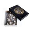 Small MOQ Circular Paper Cardboard Puzzles Round Flower Jigsaw Puzzle manufacturer