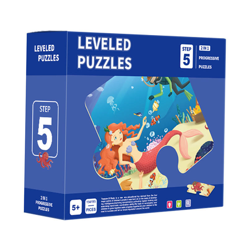 Preschool Educational Children Learning Play Teaching Paper Toy Jigsaw Puzzles