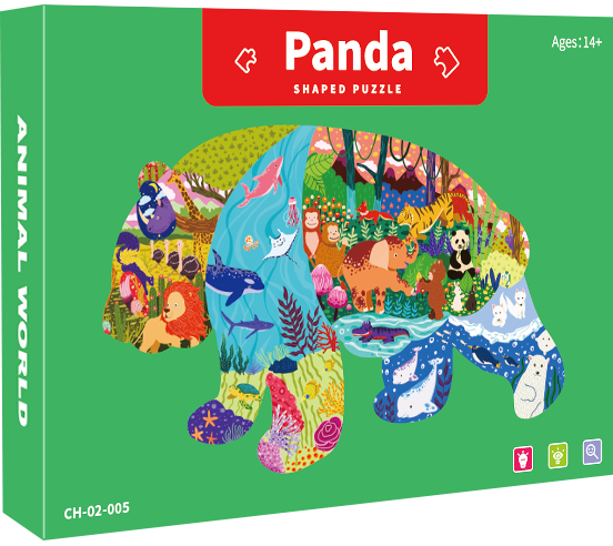 Hot Sale Customized Printing Kids A3 A4 Size Animal Children Jigsaw Puzzles in China