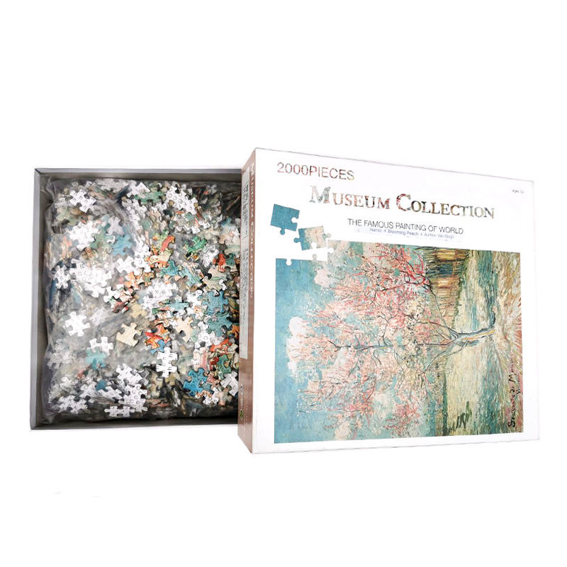 Nice 2000 Pieces Jigsaw Puzzle Manufacturer Toy for Kid Paper Educational Stem DIY Toy Jigsaw Puzzle
