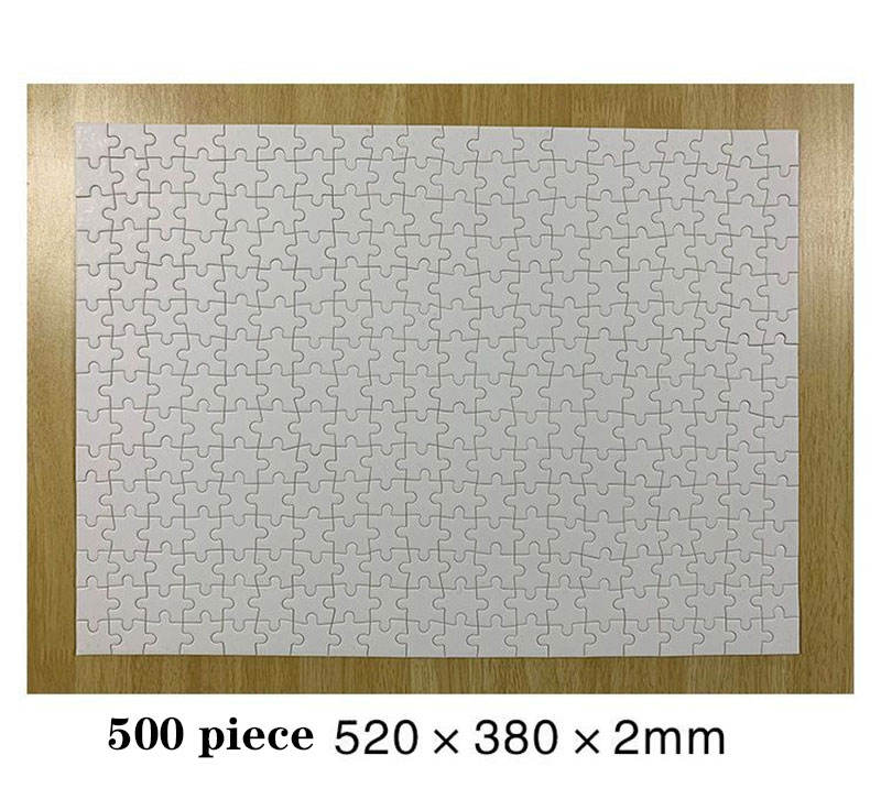 Wholesale Adult Games Personalized Custom Blank 100 300 500 1000 1500 Pieces Jigsaw Puzzles