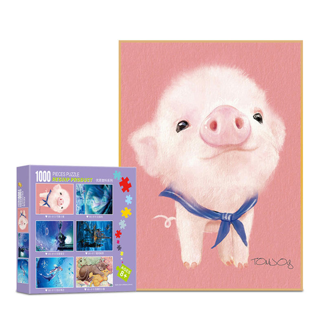Manufacturers for Custom Patterns Plastic Puzzle 1000 Piece