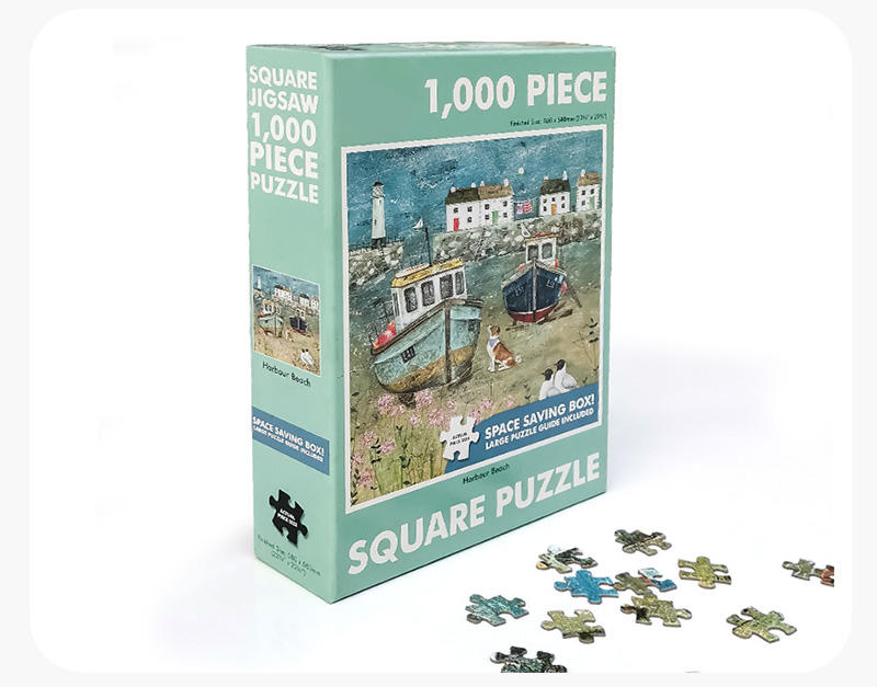 Wholesale Custom cardboard wooden Puzzles 1000 pcs Jigsaw puzzle Toys Fun Games For Adults