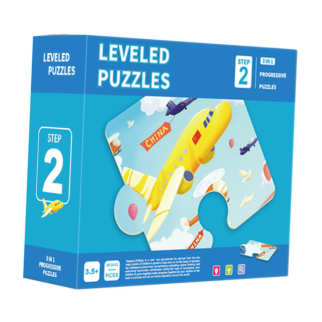 Preschool Educational Children Learning Play Teaching Paper Toy Jigsaw Puzzles