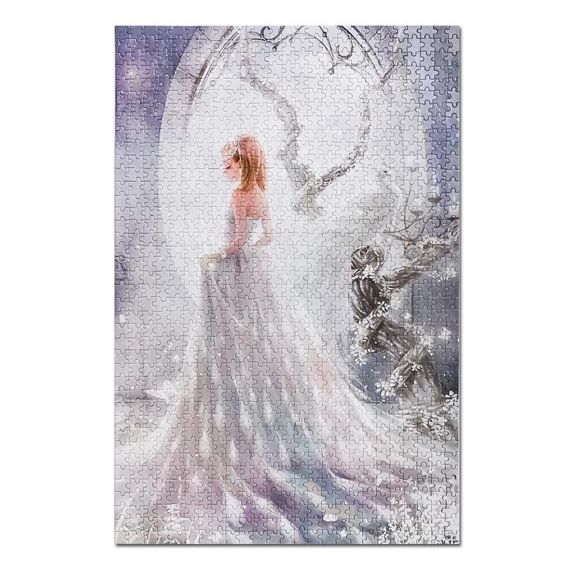 Wholesale Customized Picture 1000 Piece Wooden Puzzle Jigsaw For Adults Holder