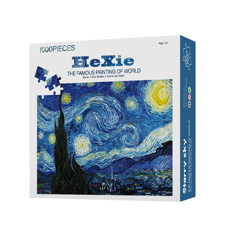 Puzzle For Adults Wood Thick 1000 Pieces Gifts Jigsaw Puzzles