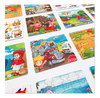 Wholesale low price traffic train animal Customized kids toy 24 36 48 60 pieces jigsaw puzzle