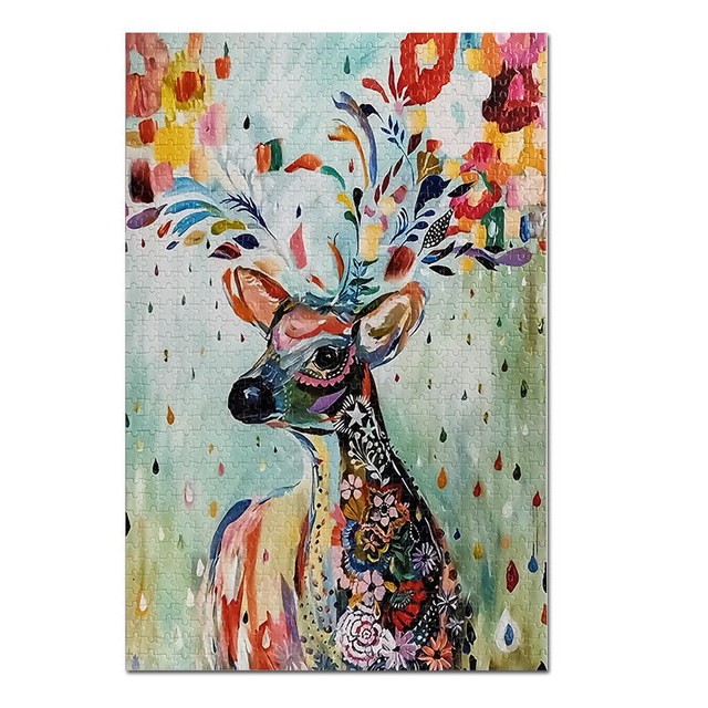 Best Casual Game Free time Customize Adults Educational Paper puzzle Toy 1000 Pieces Jigsaw Puzzle