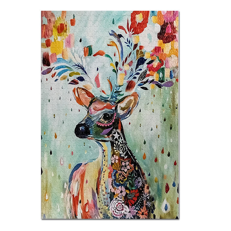 Best Casual Game Free time Customize Adults Educational Paper puzzle Toy 1000 Pieces Jigsaw Puzzle