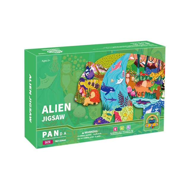 Custom Made High Quality Animal Bulk Jigsaw Puzzle For Baby Kids