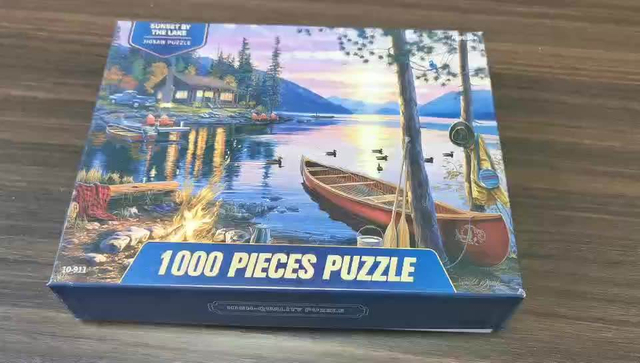 Wholesale 1000 Pieces Customize Paper Cardboard Sublimation Jigsaw Puzzles