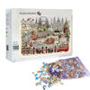 Factory Customize Jigsaw Puzzles Wooden 1000 Pieces For Teenagers