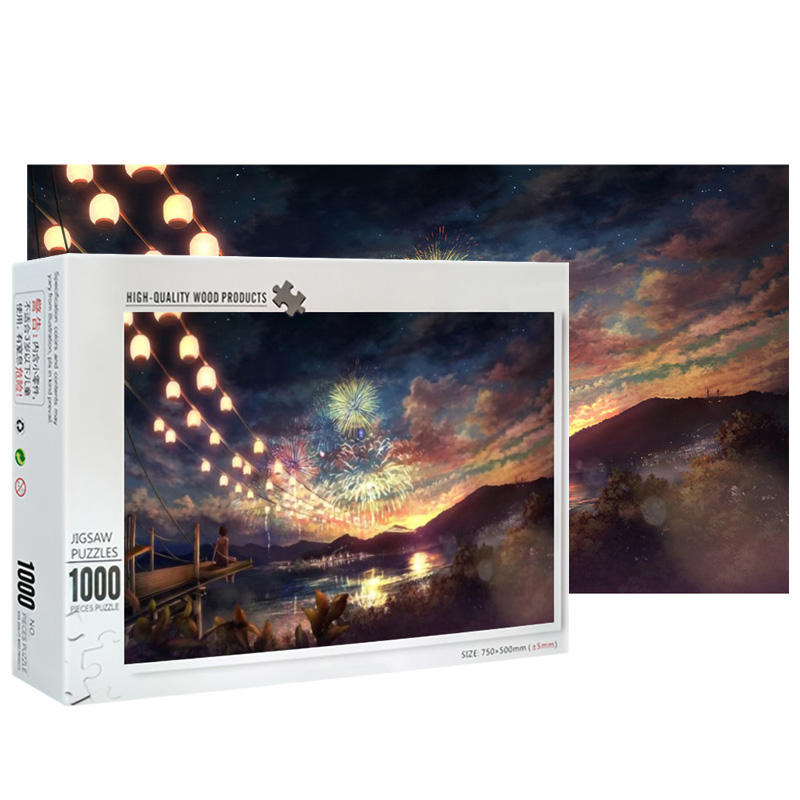 DIY Art Education Children's Toys 1000 Fast Puzzles