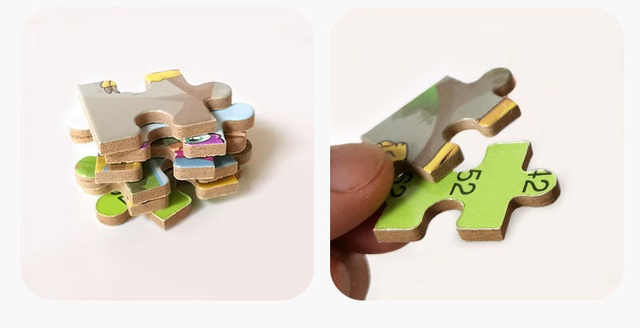Kids Cartoon Dinosaur Pattern 60 Piece Baby Jigsaw Puzzle With Dinosaur Eggs Color Packaging Box