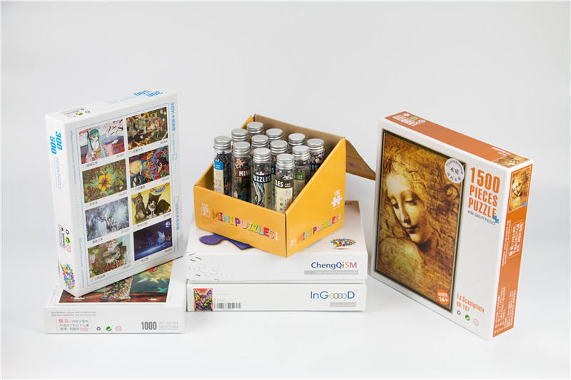 Printable blank Sublimation puzzles Customize Sizes solid white cardboard Jigsaw Puzzle Piece
