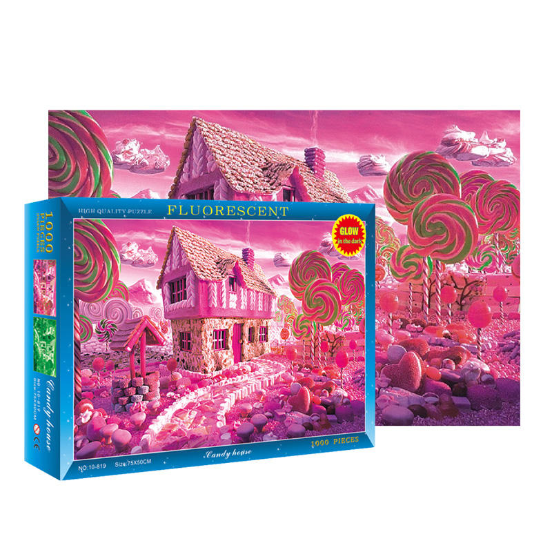 Hot Sale Custom 300 Pieces Paper Jigsaw Puzzles personalized puzzle For children And Adult
