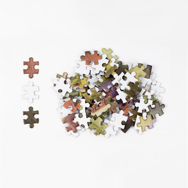 Wholesale Adult Games Personalized Custom Blank 100 300 500 1000 1500 Pieces Jigsaw Puzzles