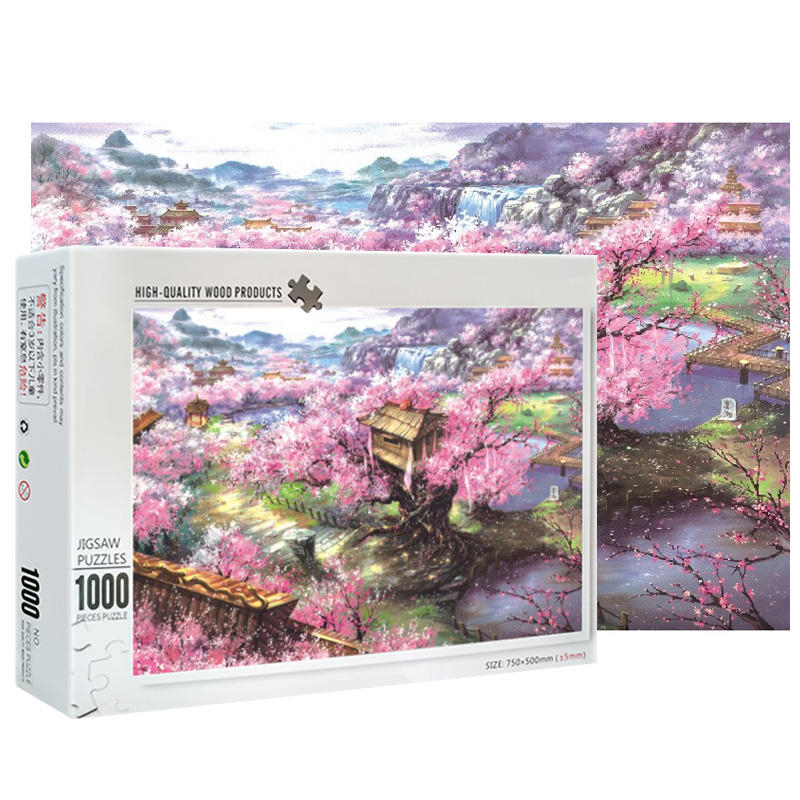 DIY Art Education Children's Toys 1000 Fast Puzzles