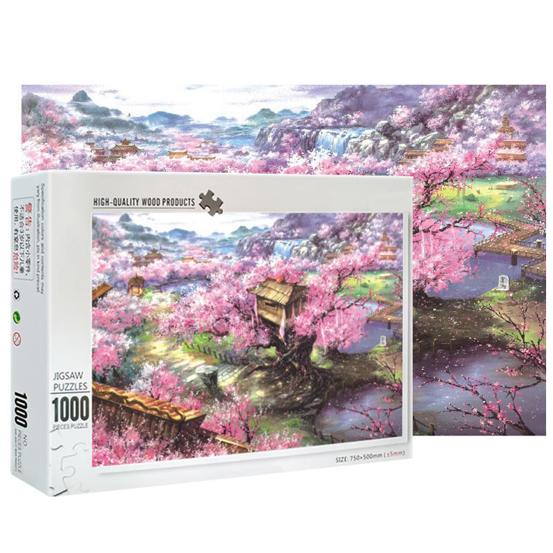 DIY Art Education Children's Toys 1000 Fast Puzzles