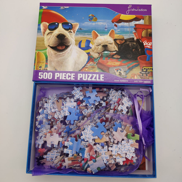 Custom Printable Any Patterns Wooden Toys Jigsaw Puzzles 500 Pieces