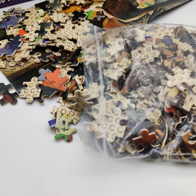 Free Sample Wholesale Wooden 1000 Pieces Jigsaw Puzzles Educational Game Toys
