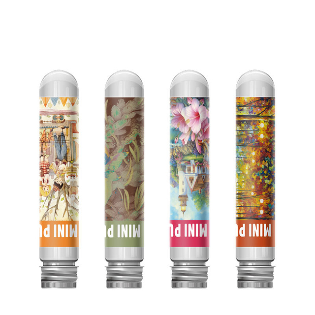 Small Jigsaw Puzzles Custom print 150 pcs mini tube jigsaw puzzle for kids and adult