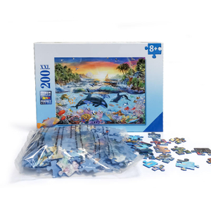 Preschool Educational Toys Puzzles Children Kids Paper Cardboard Jigsaw Puzzles