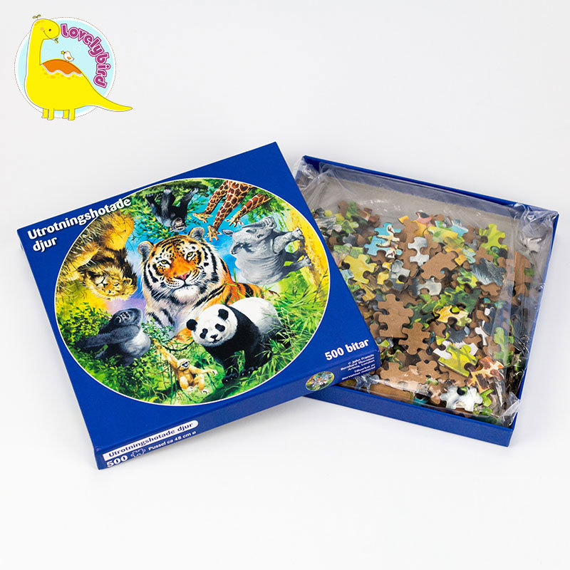 Popular Game 500pc Round Puzzle