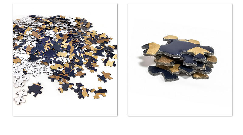 Wholesale Personalized Printing Design 500 Pcs Custom Circle Jigsaw Puzzle For Kids