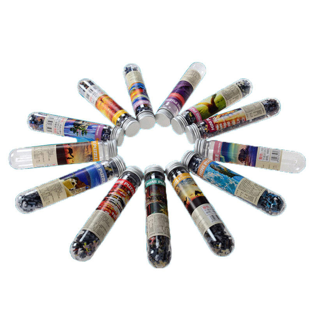 Wholesale Adult Games Tube Mini Custom Paper Jigsaw Puzzles
