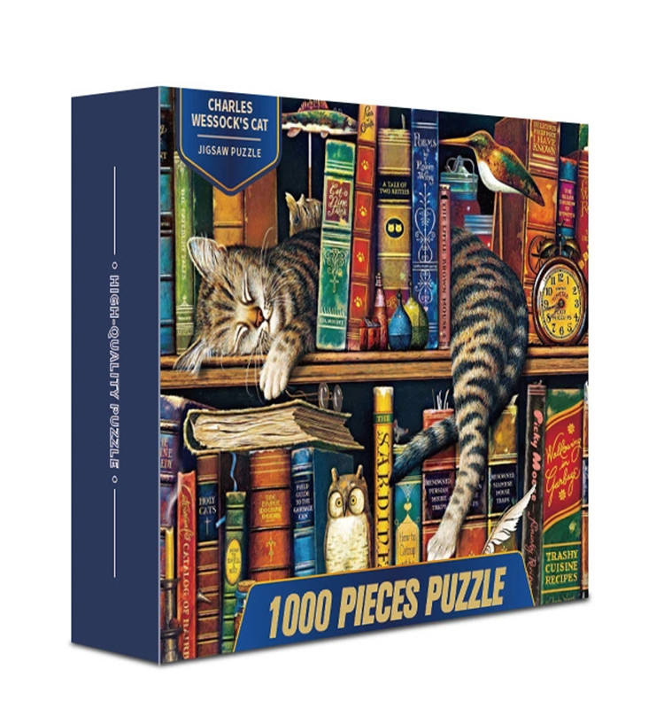 Customizable 1000 Pieces Puzzle Jigsaw Puzzle Manufacturer 1000 Adult Jigsaw Puzzle in China