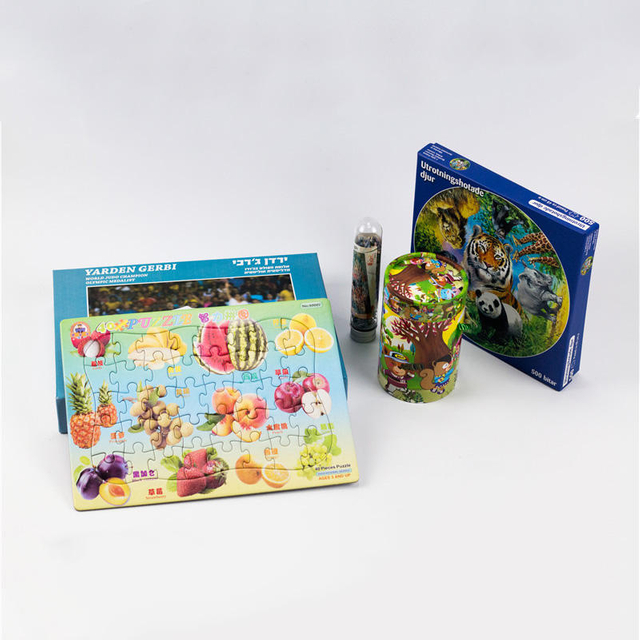 Wholesale OEM custom children jigsaw puzzle 40 Pcs kids puzzles jigsaw intelligent
