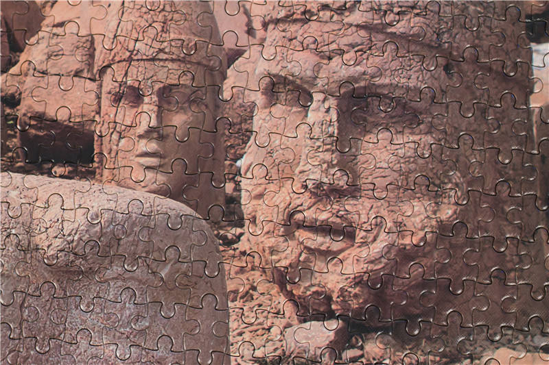 Printable blank Sublimation puzzles Customize Sizes solid white cardboard Jigsaw Puzzle Piece
