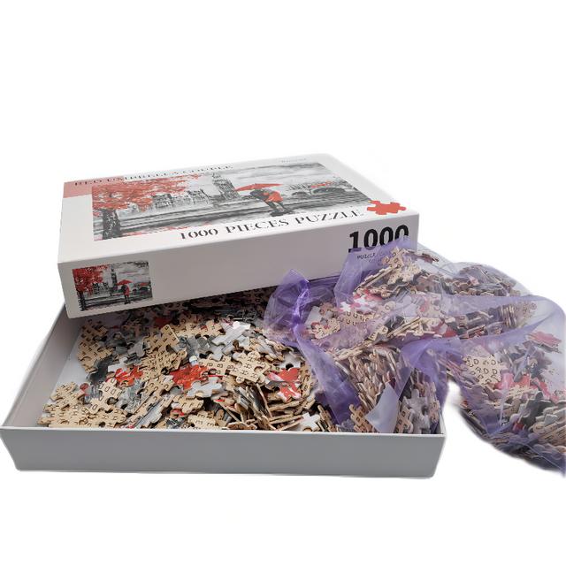 The Lowest Price Of Factory Manufacturer Clear 1000 Pieces Wooden Puzzle Jigsaw