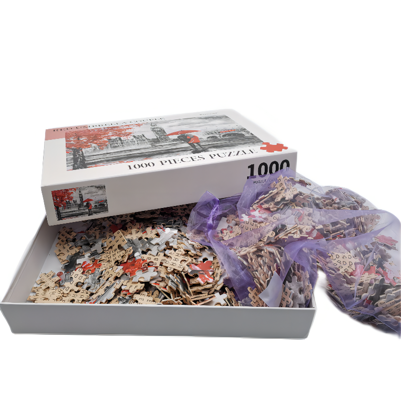 The Lowest Price Of Factory Manufacturer Clear 1000 Pieces Wooden Puzzle Jigsaw