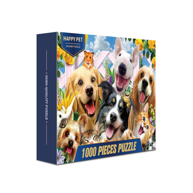 Custom DIY cartoon pretty girls adult toys wholesale adult printable puzzles games Jigsaw Puzzle 1000 pcs
