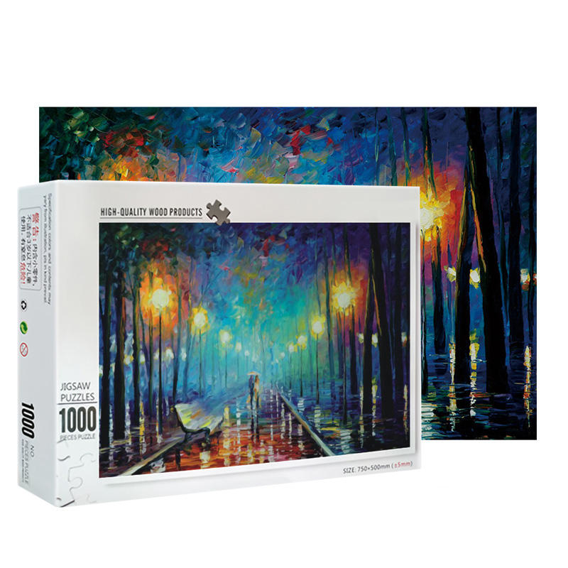 Hot Sale Custom 300 Pieces Paper Jigsaw Puzzles personalized puzzle For children And Adult