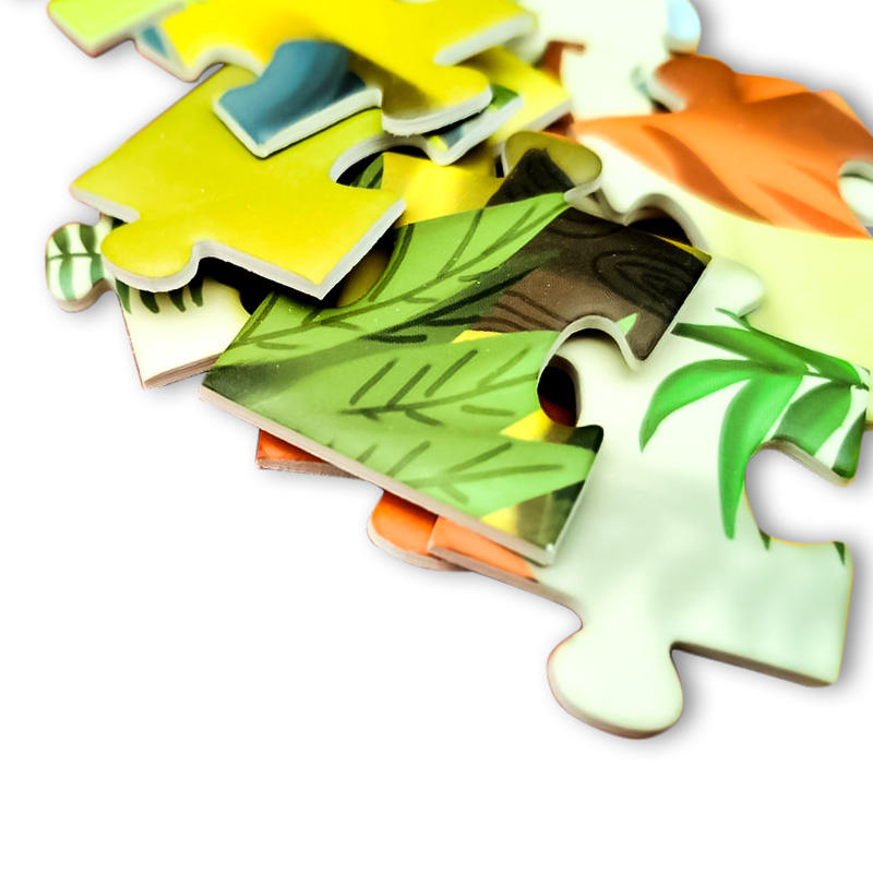 Kids Low MOQ RTS Early Educational Different Level Animal Jigsaw puzzle for Children