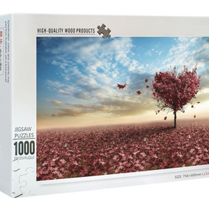 Custom Paper Jigsaw Puzzle Wholesale 1000 pieces Game Puzzle For Adults