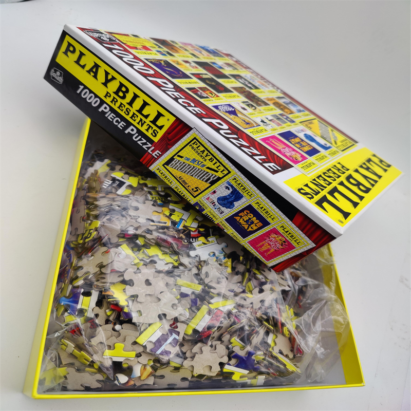 Wholesale factory puzzle products for Adult Game Custom design cardboard 1000 pcs jigsaw puzzles