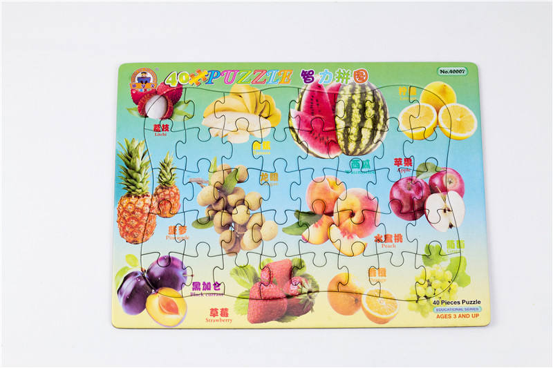High Quality Students Educational board Games Paper Jigsaw Puzzle For Children