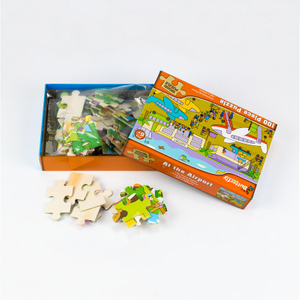 Customized Kids Wooden Puzzle Jigsaw Toys For Children Cartoon Animal Jigsaw Puzzles Toys