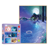 Intelligent Game Puzzle Educational Toys Color Box Plastic Jigsaw Puzzle